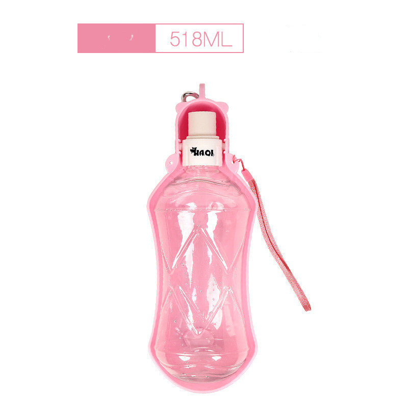 Dog portable outdoor water bottle