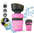 Pet outdoor foldable bottle dog travel water bottle
