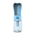 Pet dog cat water bottle portable feeder