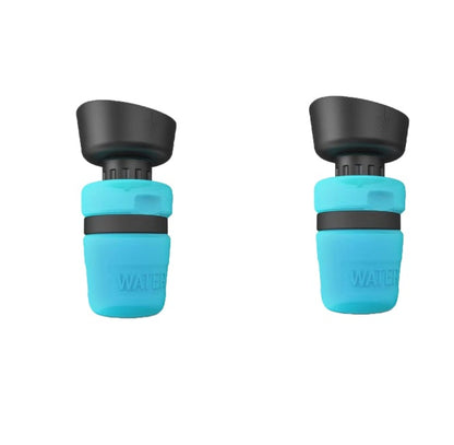Pet outdoor foldable bottle dog travel water bottle