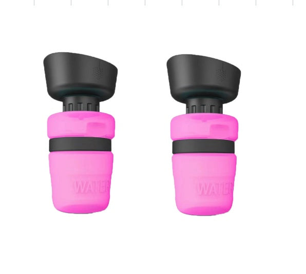 Pet outdoor foldable bottle dog travel water bottle
