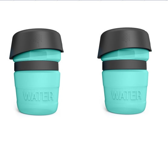Pet outdoor foldable bottle dog travel water bottle