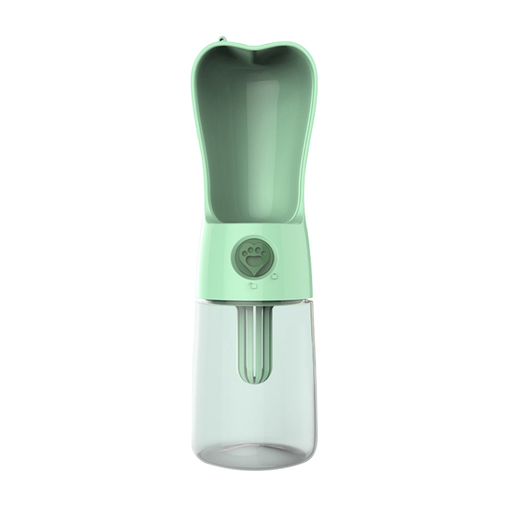 Pet dog cat water bottle portable feeder