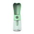 Pet dog cat water bottle portable feeder