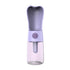 Pet dog cat water bottle portable feeder
