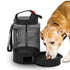 2.2l dog water bottle large capacity outdoor sports kettle black