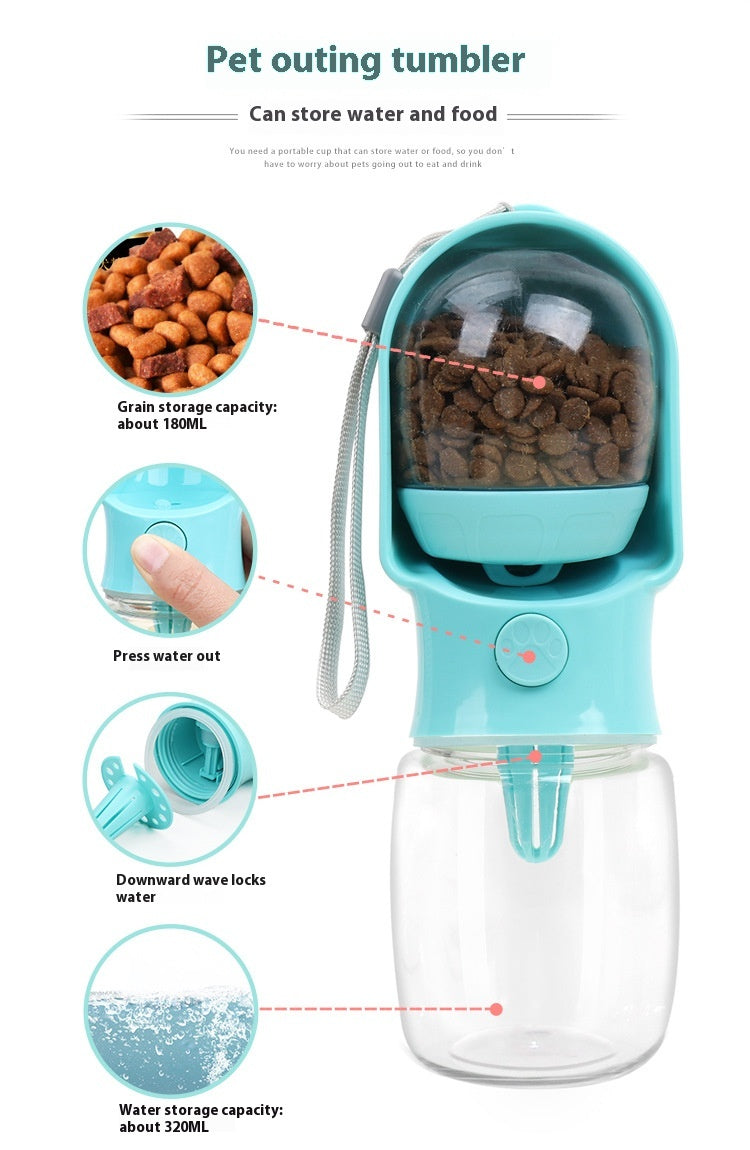 portable dog water bottle