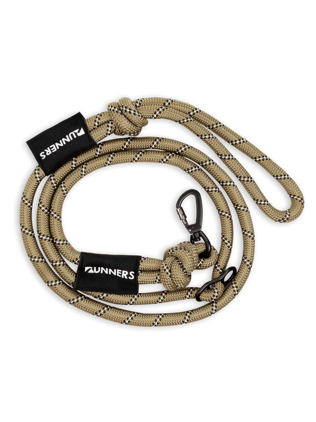 Olive Green Runners Hands-Free Dog Leash